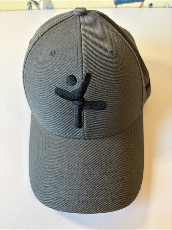 Kompan Other - Kompan The Classics Gray Snapback with a Stick Man Embroidered Logo